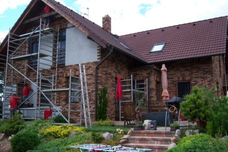 Realizace RD u Prahy před realizací | Reference Terca