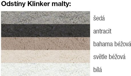 Odstíny Klinker malty | Terca