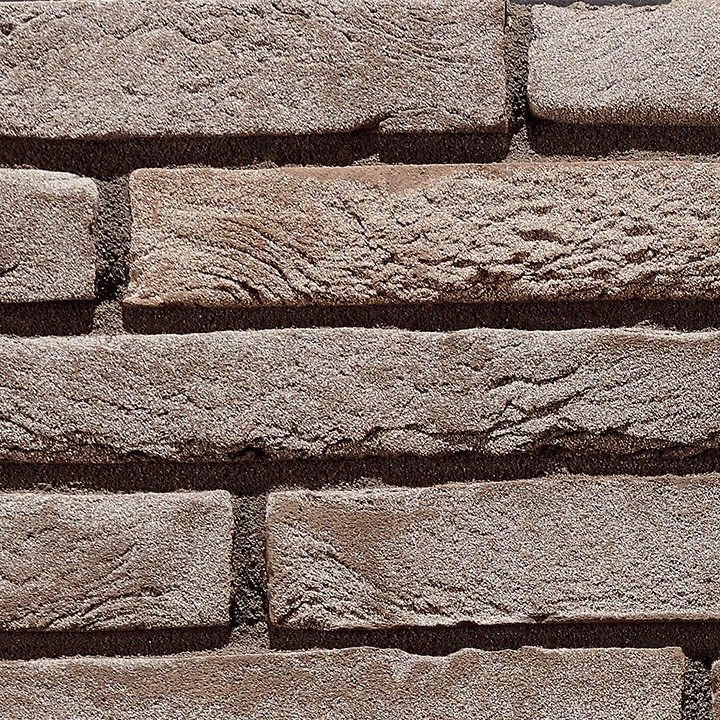 Fotografie Terca Tolus Tan Grijs | Lícová cihla a obkladový pásek ražené