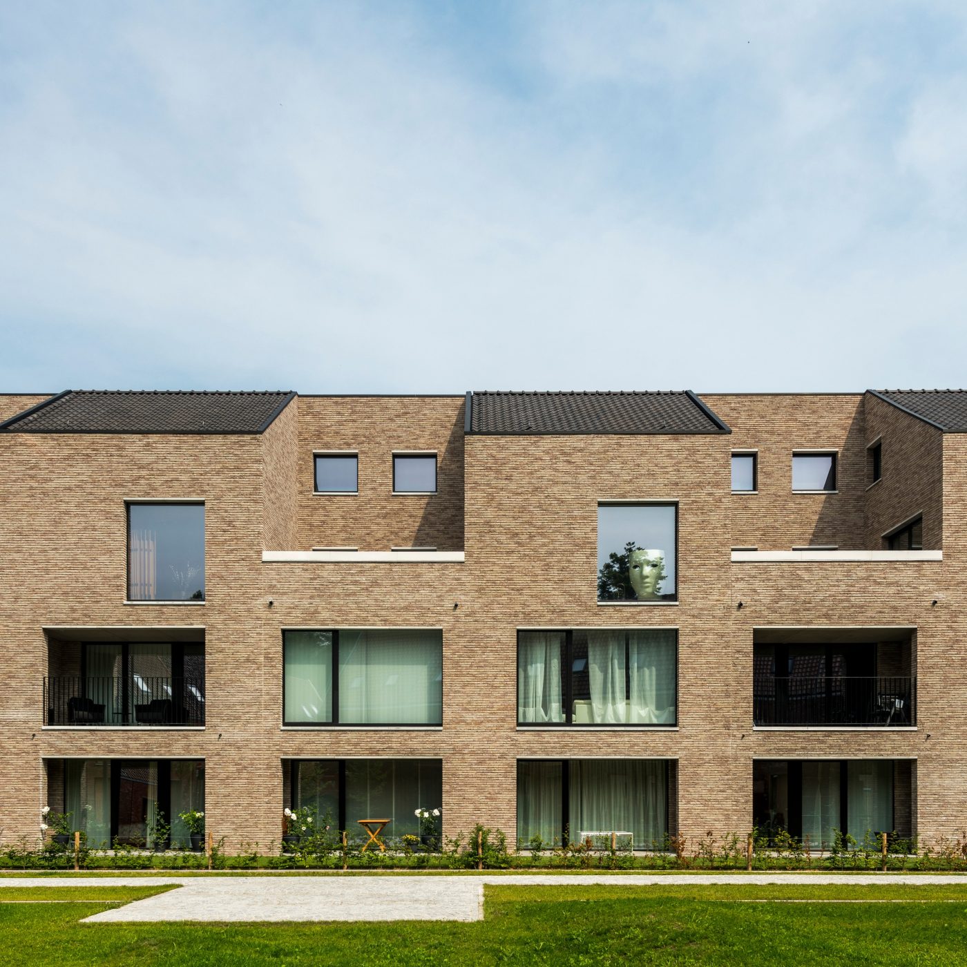 Reference photo new construction apartment in Brugge