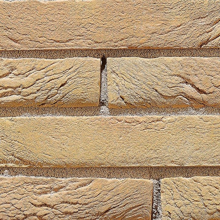 Terca Tolus Mint Yellow ECO | Lícová cihla a obkladový pásek ražené