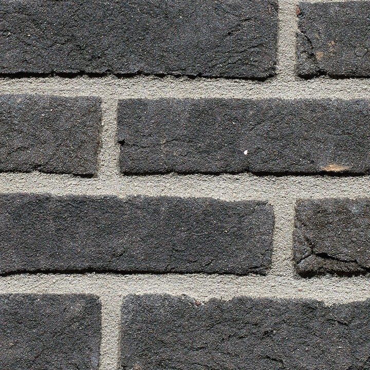 Fotografie Terca Agora Grafietzwart | Lícová cihla a obkladový pásek ražené