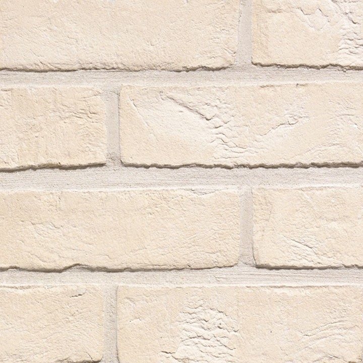 Fotografie Terca Agora Wit Ivoor | Lícová cihla a obkladový pásek ražené