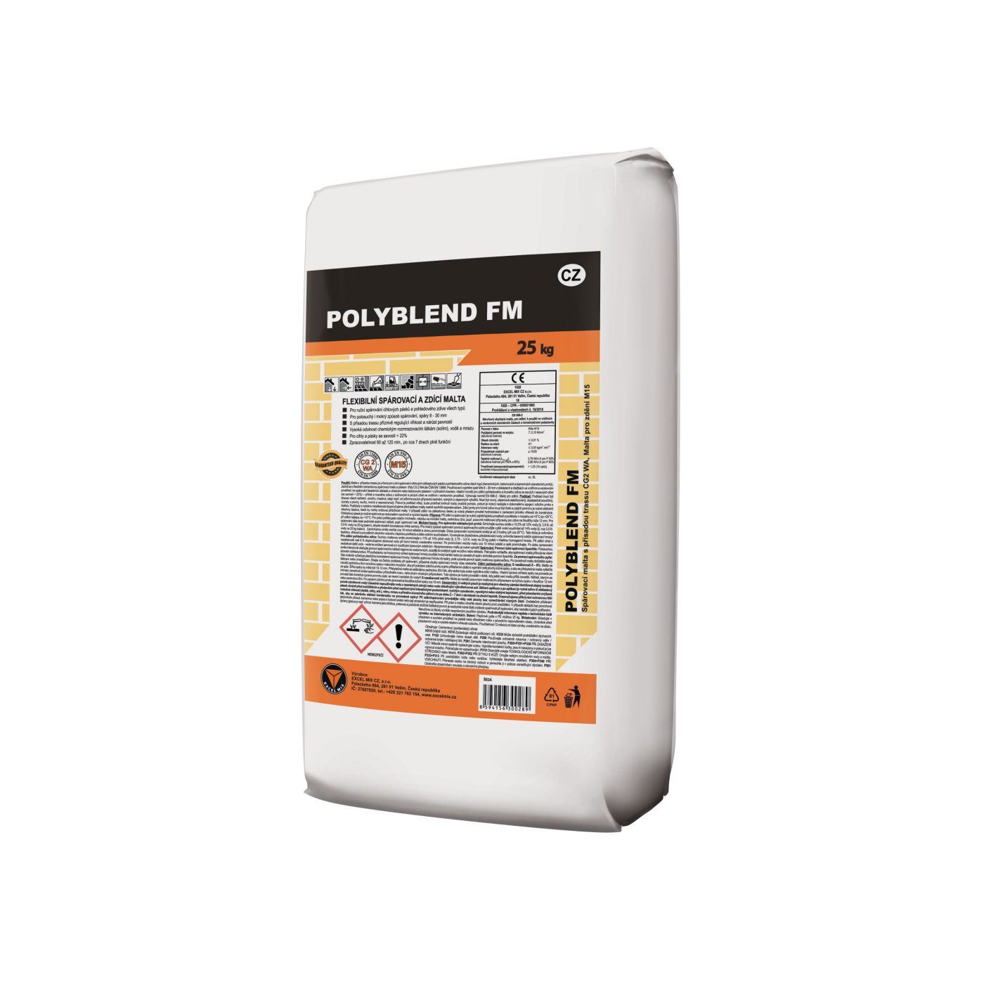Spárovací hmota POLYBLEND FM pro obkladové pásky Terca - pro spárování obkladových pásků Terca